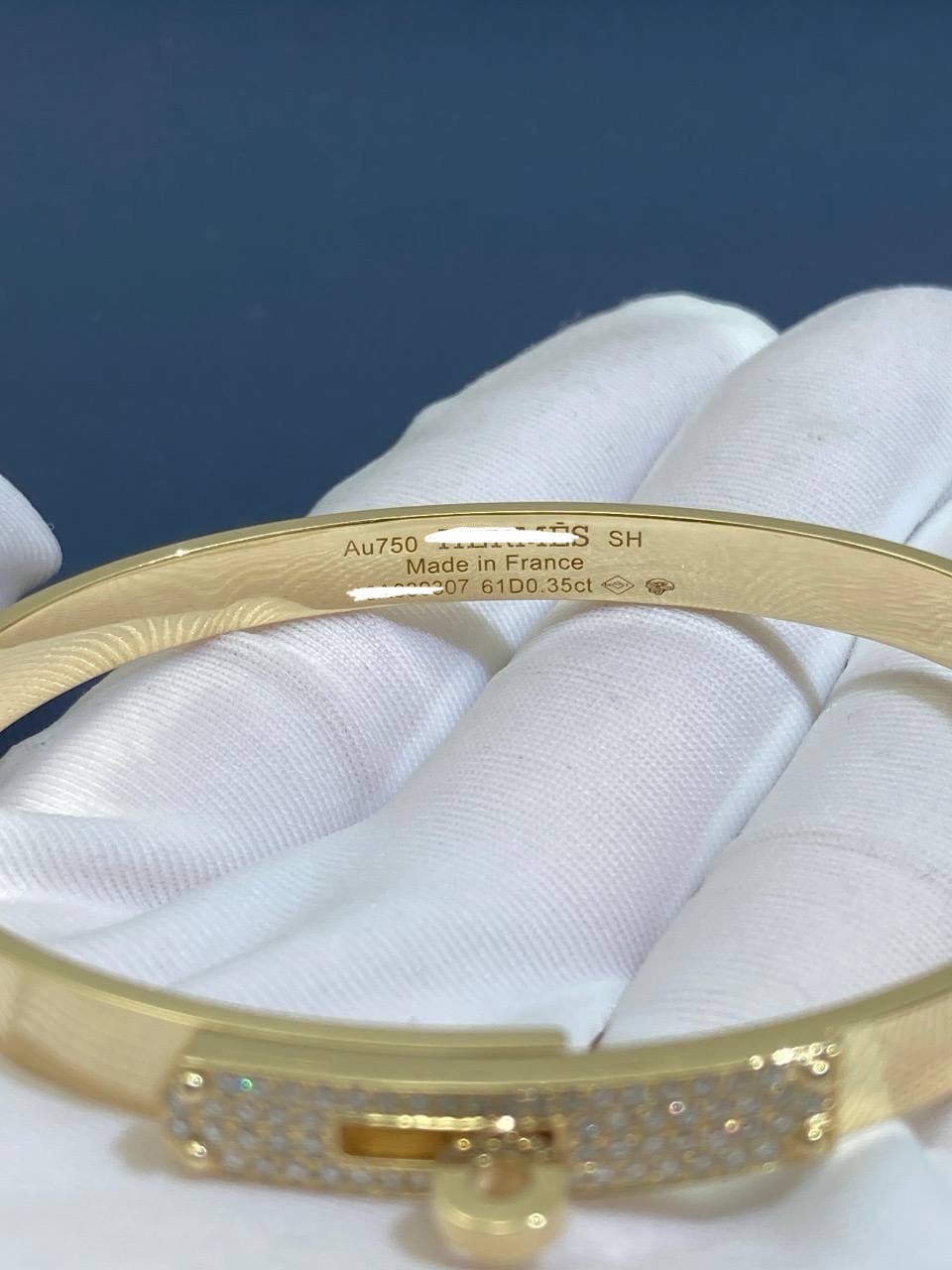 HRMS bracelet with diamonds
