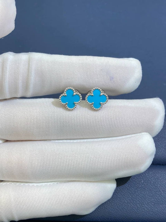 VC Turquoise earrings, Mini model