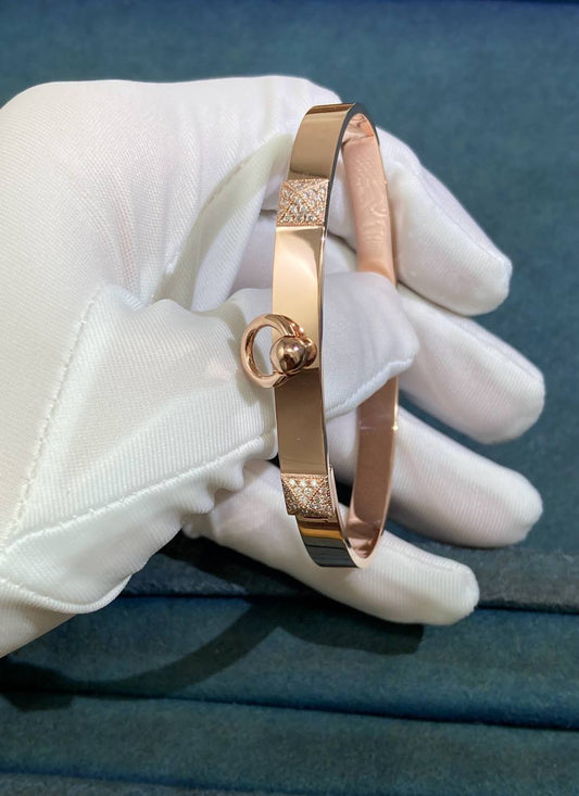 HRMS collie bracelet with diamonds