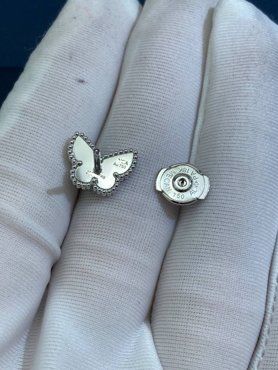 VC butterfly Turquoise earrings, Mini model